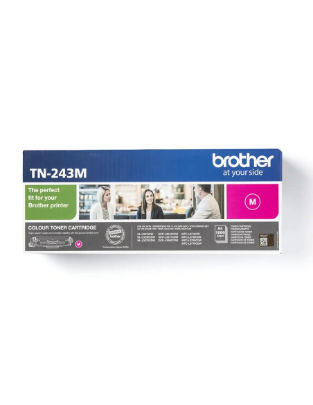 Toner Original Brother Magenta, TN243M, pentru HL-L3210 L3270 DCP-L3510 L3550 MFC-L3730 L3770, 1K, , "TN243M"
