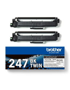 Dual-Pack Original Brother Black, TN247BKTWIN, pentru... 2