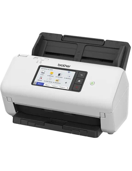Scanner Desktop BROTHER ADS-4700W, A4, Viteza de scanare duplex: 40ppm/80ipm, Optiuni: , Conectivitate:USB Retea WiFI, Scanare a