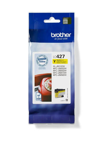 Cartus Cerneala Original Brother Yellow,...