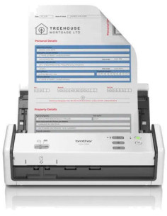 Scanner Portabil Compact BROTHER ADS-1300, A4, Viteza de...