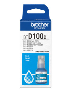 Cartus Cerneala Original Brother Cyan, BTD100C, pentru...