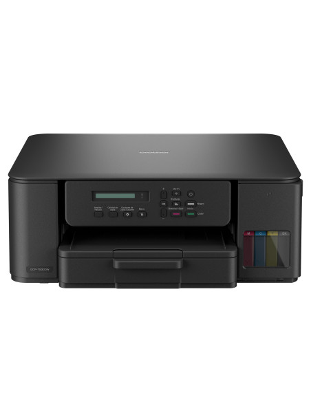Multifunctional Inkjet CISS Color brother DCP-T530DW, A4, Functii: Impr. Scan. Cop., Viteza de Printare Monocrom: 16ppm, Viteza