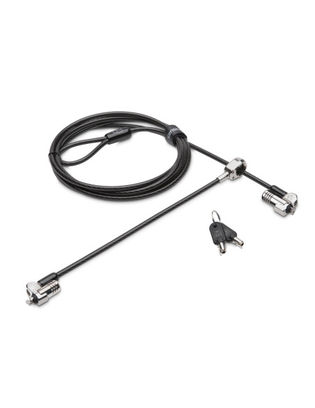 CABLU securitate KENSINGTON pt. notebook slot Nano,cheie standard,conectare directa,1.8m,cablu otel carbon,5mm,permite pivotare