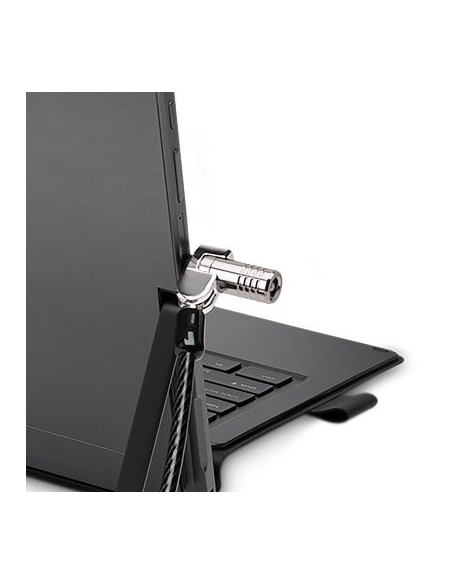 CABLU securitate KENSINGTON pt. notebook slot Nano,cheie standard,conectare directa,1.8m,cablu otel carbon,5mm,permite pivotare