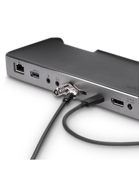 CABLU securitate KENSINGTON pt. notebook slot Nano,cheie standard,conectare directa,1.8m,cablu otel carbon,5mm,permite pivotare