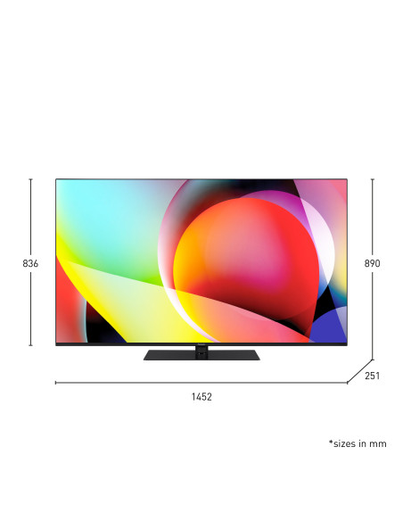 Televizor Panasonic, TN-65W70AEZ, Smart, Google TV, 164 cm, LED, 4K Ultra HD "TN-65W70AEZ"