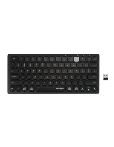 TASTATURA Kensington, wireless, 2.4GHz + BT, negru, "K75502UK"