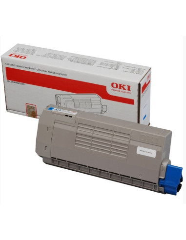 Toner Original OKI Cyan, 44318607, pentru C710...