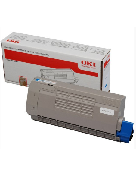 Toner Original OKI Cyan, 44318607, pentru C710 C711, 11.5K, , "44318607"