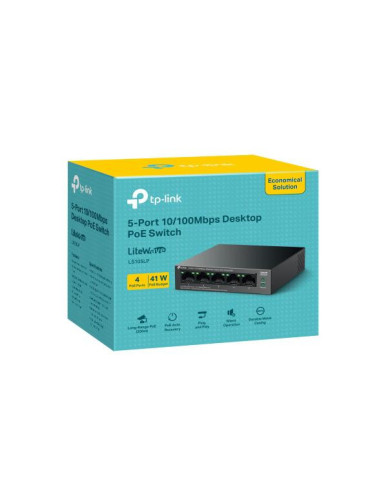 Switch-uri TP-LINK LS105LP 9 PORT 10/100 SWITCH...