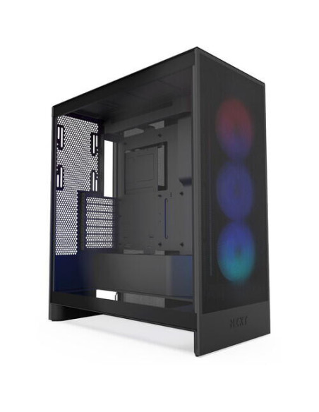 Carcasa NZXT H7 Flow RGB (2024), Mid-Tower, ATX, Negru "CM-H72FB-R1"