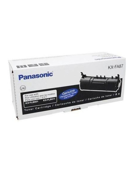 Toner Original Panasonic Black, KX-FA87E, pentru KX-FLB801 802 803 811 812 813 881 882 883, 2.5K, , "KX-FA87E"