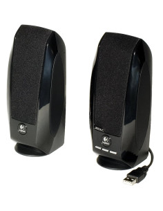 BOXE LOGITECH 2.0, RMS: 1.2W (2 x 0.6W), black, USB...