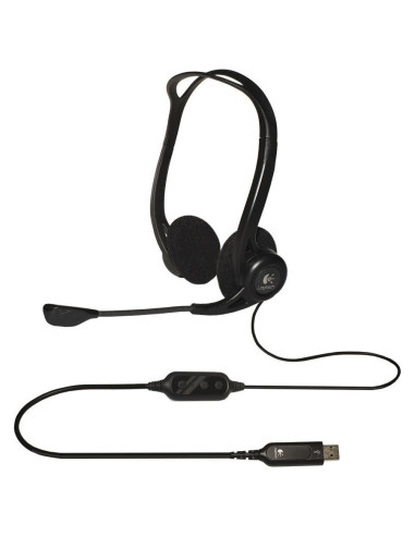 CASTI Logitech, "PC 960", cu fir, standard,...