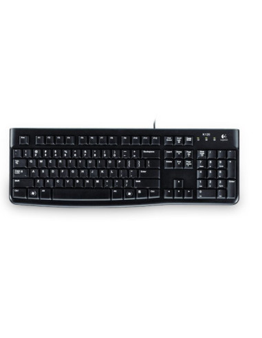 Tastatura USB OEM K120 Black layout germana...