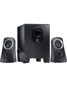 BOXE LOGITECH 2.1, RMS: 25W (2 x 5W, 15W), telecomanda pe...