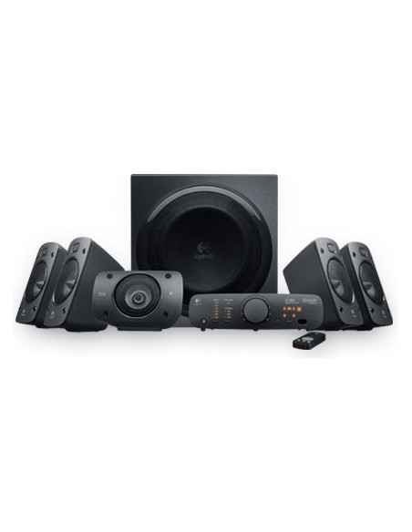 BOXE LOGITECH 5.1, RMS: 500W (4 x 67W, 1 x 165W, 1 x 67W), telecomanda wireless, black, "Z906" "980-000468"