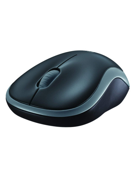 MOUSE LOGITECH, "M185", PC sau NB, wireless, 2.4GHz, optic, 1000 dpi, butoane/scroll 3/1, , gri, "910-002235"