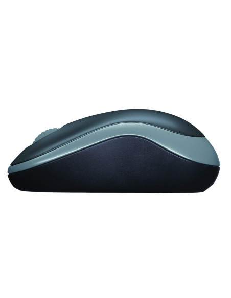MOUSE LOGITECH, "M185", PC sau NB, wireless, 2.4GHz, optic, 1000 dpi, butoane/scroll 3/1, , gri, "910-002235"