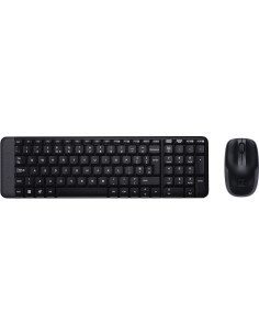 KIT wireless LOGITECH, tastatura wireless "K220" + mouse...