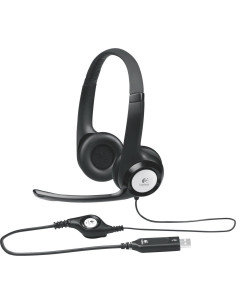 CASTI Logitech, "H390", cu fir, standard, utilizare...
