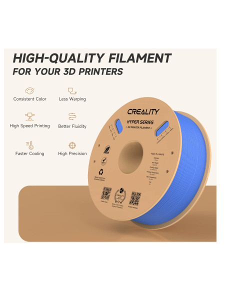 Accesorii imprimare 3D CREALITY 3D FILAMENT HYPER-PLA BLUE