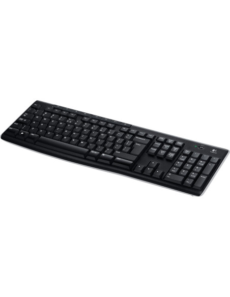 TASTATURA LOGITECH wireless, multimedia, 8 taste multimedia, black, "K270" "920-003738"