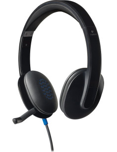 CASTI Logitech, "H540", cu fir, standard, utilizare...