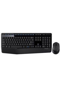 KIT wireless LOGITECH, tastatura wireless + mouse...
