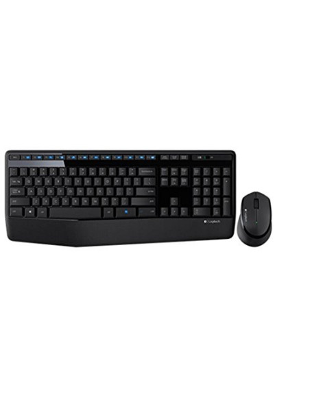 KIT wireless LOGITECH, tastatura wireless + mouse wireless, black, "MK345" "920-006489"