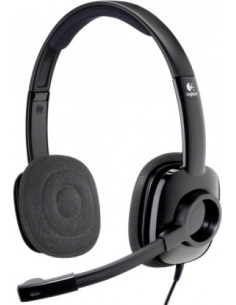 CASTI Logitech, "H151", cu fir, standard, utilizare...
