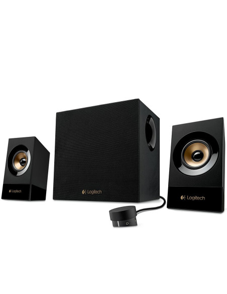 BOXE LOGITECH 2.1, RMS: 60W (2 x 15W, 30W), telecomanda cu fir, negre, "Z533" "980-001054"