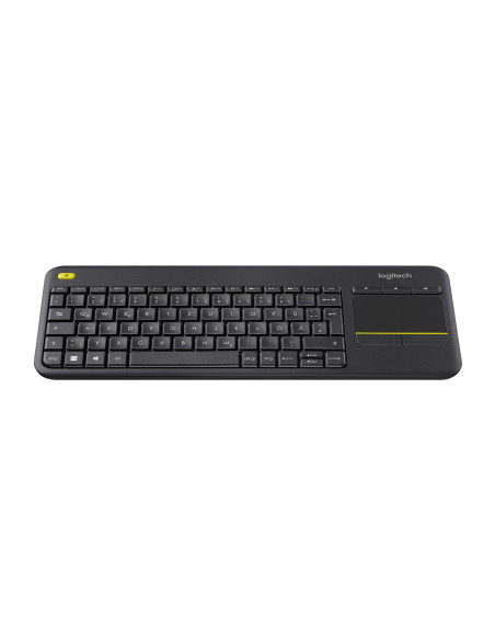Tastatura K400 Plus, Touchpad, USB, Layout DE, Black "920-007127"