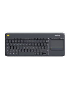 Tastatura K400 Plus, Touchpad, USB, Layout DE, Black... 2
