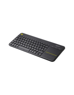 WIRELESS TOUCH KEYBOARD K400+/DARK - UK - 2.4GHZ INTNL...