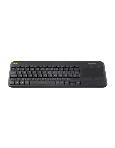 WIRELESS TOUCH KEYBOARD K400+/DARK - UK -...