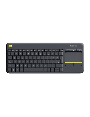WIRELESS TOUCH KEYBOARD K400+/DARK - UK -...