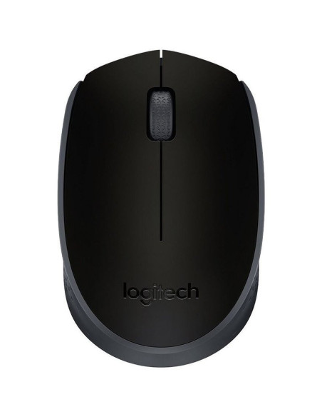 MOUSE LOGITECH, "M171", PC sau NB, wireless, 2.4GHz, optic, 1000 dpi, butoane/scroll 3/1, , negru, "910-004424"
