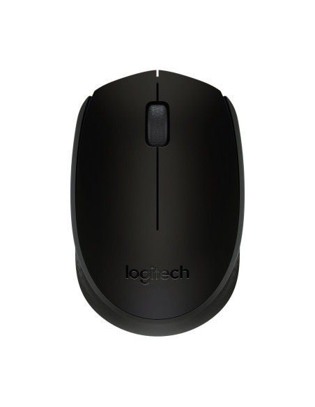 MOUSE LOGITECH, "B170", PC sau NB, wireless, 2.4GHz, optic, 1000 dpi, butoane/scroll 2/1, , negru, 45507180 "910-004798"