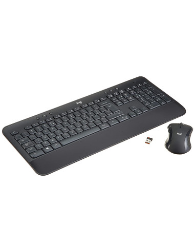 LOGITECH MK545 Advanced Wireless Keyboard and...