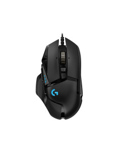 MOUSE LOGITECH, "G502", gaming, cu fir, USB, optic, 16000...