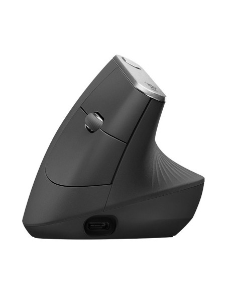 MOUSE LOGITECH, "MX", PC sau NB, wireless, 2.4GHz, optic, nespecificat, butoane/scroll 6/1, ergonomic, negru, "910-005448"