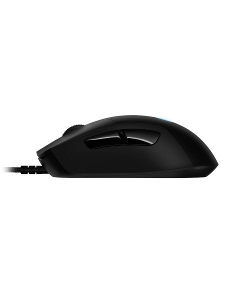 MOUSE LOGITECH, "G403 HERO", gaming, cu fir, USB, optic, 16000 dpi, butoane/scroll 6/1, iluminare, butoane programabile, negru,