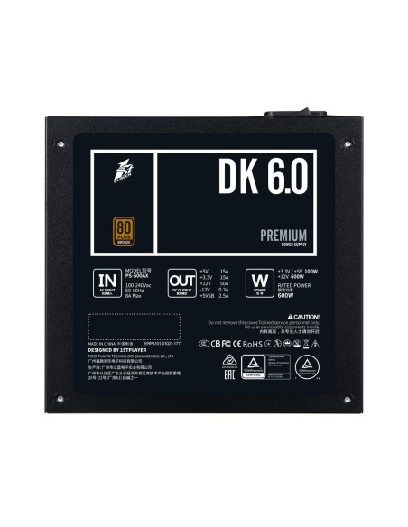 Surse PC 1st PLAYER SURSA 1STPLAYER DK PREMIUM 600W