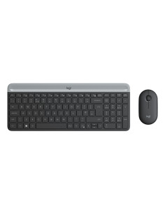 Tastatura Wireless Combo MK470 GRAPHITE Layout Germana...