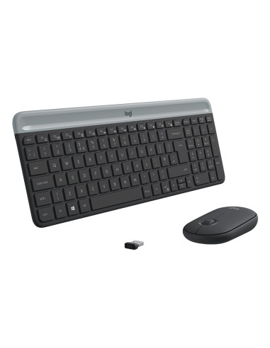 Tastatura Wireless Combo MK470 GRAPHITE Layout...