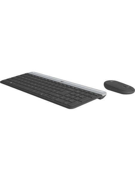 LOGITECH Logitech Slim Wireless Keyboard and Mouse Combo MK470 - GRAPHITE