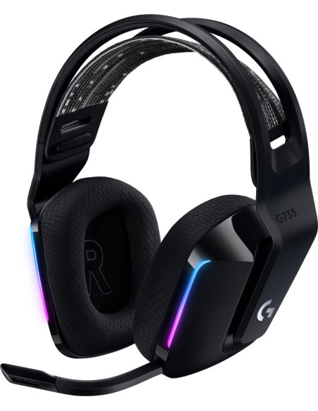CASTI LOGITECH, "GT33", wireless, gaming, utilizare multimedia, microfon pe brat, conectare prin USB 2.0, negru, "981-000864",