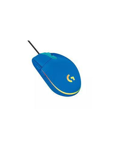 MOUSE USB OPTICAL G203/BLUE 910-005798 LOGITECH...